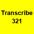 Transcribe 321 logo